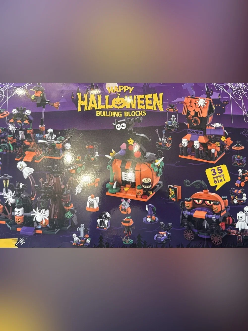 NWT Halloween mini building blocks 35 models party favors